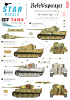 Star Decals 72-A1014 Befehlspanzer # 5. German Command 1/72